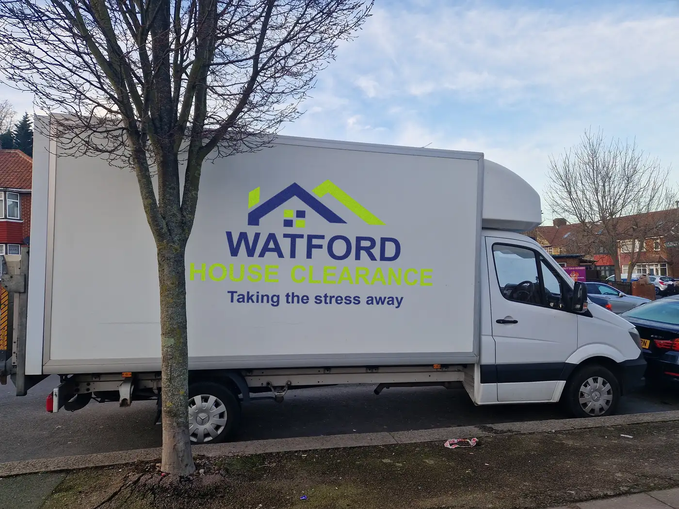 London Property Clearance Van